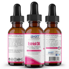 Load image into Gallery viewer, Bioidentical Estriol Oil, All Natural Tropical Estroil in Oil,1 oz (30 ml)