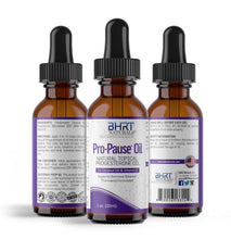 Load image into Gallery viewer, Pro-Pause Oil Bioidentical Progesterone Support for Menopause, PMS Relief, Sleep, Fertility, and Hormonal Balance, Fast-Absorbing Topical Liquid Drops
