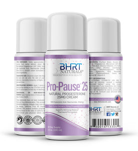 Pro-Pause™ 25 BHRT Natural Progesterone Cream 25mg