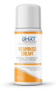 Vitamin D3 Cream 10,000 IU Natural