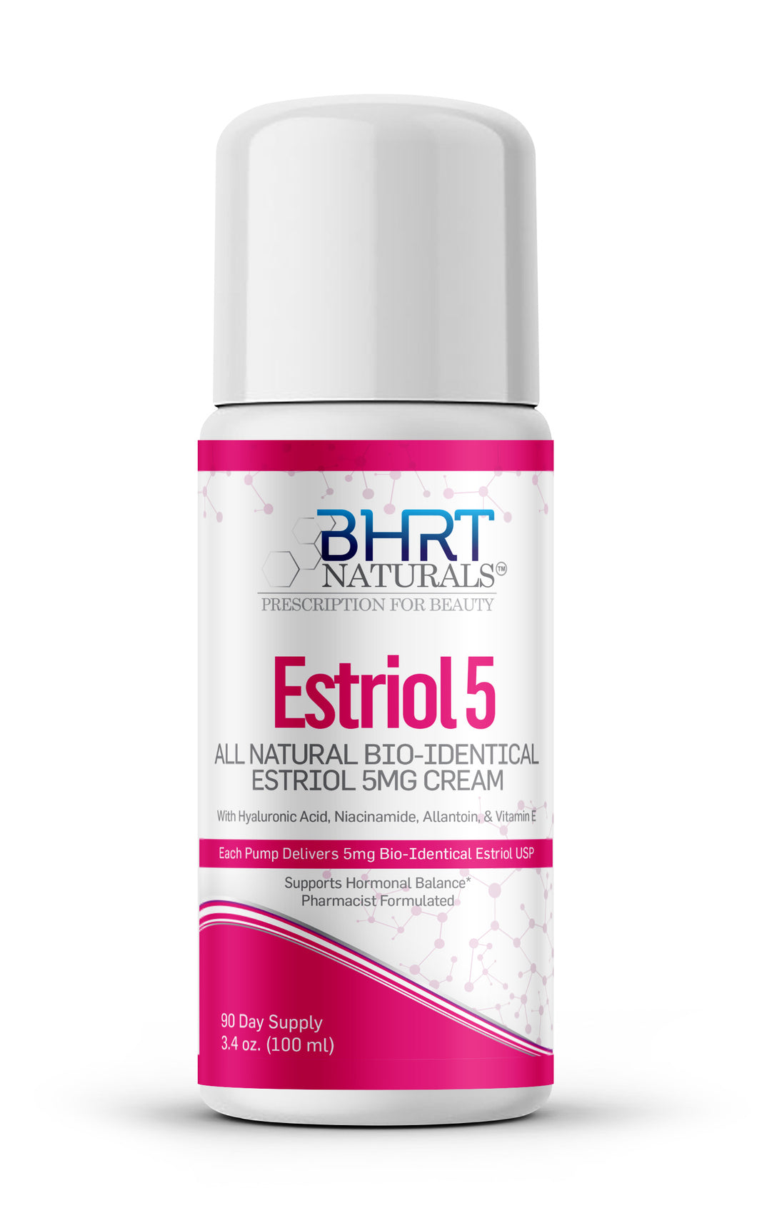 All-Natural Estriol Cream 5mg Bioidentical